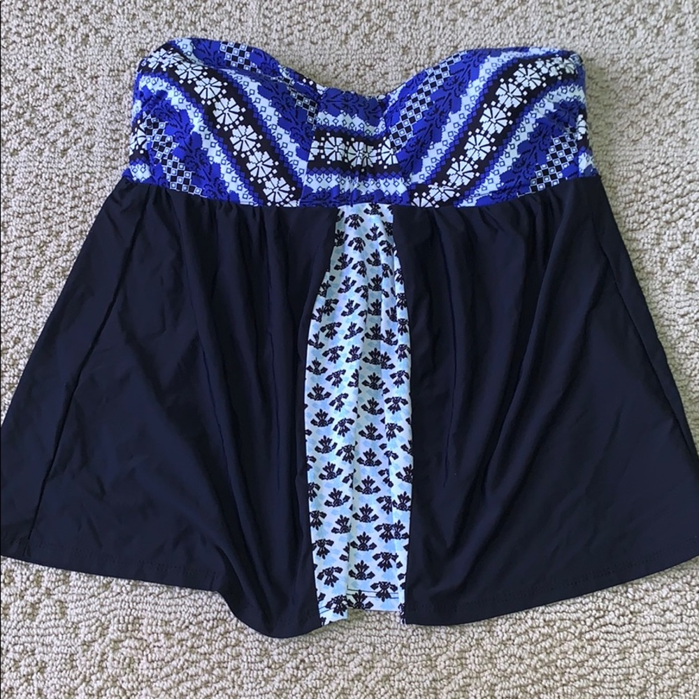 EUC Athena bandeau swim top size 12.